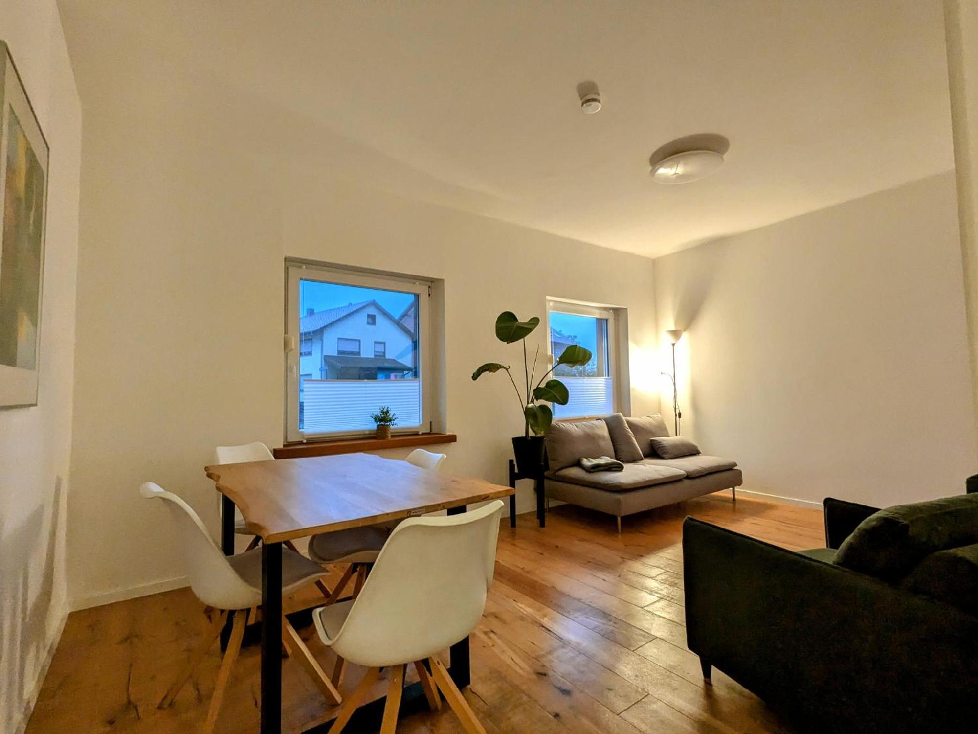 55Qm Messe Wohnung, Trade Fair, 6 Minuten Zur Messe Rheinstetten Eksteriør billede